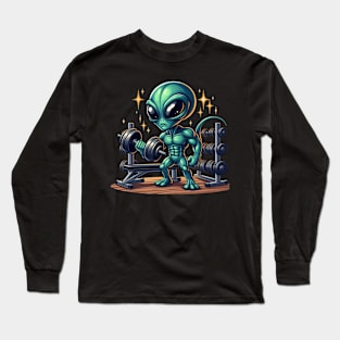 Strong alien Long Sleeve T-Shirt